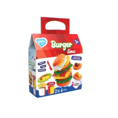 Set plastilina 100% ECO, Lovin Do, Burger Time