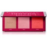 Benefit Chocolicious Cheeks paleta pentru fata multifunctionala 3x2.5 g