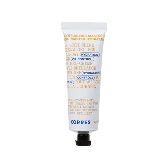 Korres Cremă-gel de față pentru bărbați, Athenian Grooming, 50 ml