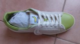 Papuci banana,culoare verde/beige,număr 41