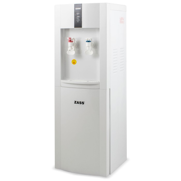 Dozator apa de podea Zass ZWD 05 WF cu conexiune la retea, sistem de filtrare a apei, apa calda/apa rece, racire cu compresor 60 W ProDesign DailyAppl