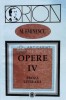 Opere Vol. 4, Proza Literară - Mihai Eminescu, 1997, Grai și Suflet, 580 pagini, Brosată, Stare Foarte Bună