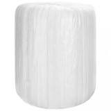 vidaXL Film extensibil agricol alb 25 &micro;m 75 cm x 1500 m