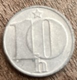 C50 - Moneda foarte veche - Cehoslovacia - 10 haler - 1976