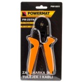 Cleste pentru sertizare cabluri electrice, 0,25 - 10 mm&sup2;, Powermat