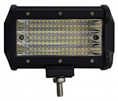 Led Bar Off-Road 90W 12V-24V, Pentru Atv, Jeep, Motor, Dual, Spot Beam 30&amp;deg; 13CM HAL172 foto