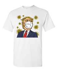 Tricou &amp;quot; Donald Trump wearing a mask &amp;quot; foto
