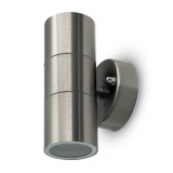 Corp iluminat soclu 2xgu10 ip44 inox, V-TAC