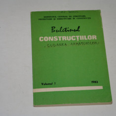 Buletinul constructiilor volumul 7 - 1983