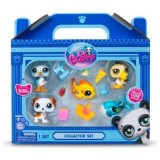 Figurina Collector Set Beach Besties, Littlest Pet Shop, Multicolor