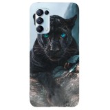 Husa compatibila cu Oppo A5 (2020) model Panther, Silicon, TPU, Viceversa, Transparent, Carcasa