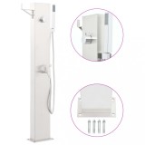 VidaXL Robinet de duș pentru grădină, 110 cm, oțel inoxidabil