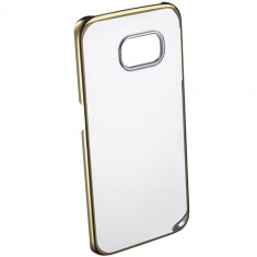 Husa Capac Spate Crystal Rigid Auriu SAMSUNG Galaxy S6 Edge foto