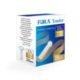 Lancete sterile glicemie 33G, 25 bucati, Fora Tender