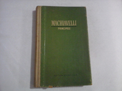 PRINCIPELE - NICCOLO MACHIAVELLI foto