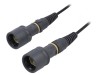 Patch Cord Fibră Optică Duplex Multimod Tip Baionetă