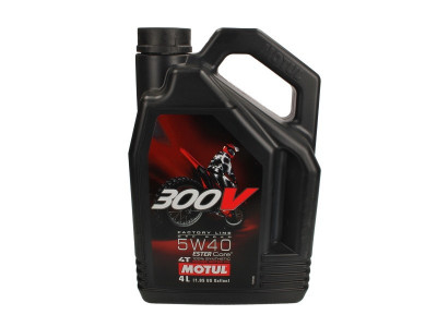 Ulei motor pentru motociclete Motul 300V Offroad 5W40 4L 300VFLOFF5W404L foto