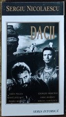 Film Romanesc pe caseta video vhs , Dacii de Sergiu Nicolaescu foto
