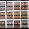 Somalia-Fauna Africa- 4x12V 4 serii -tip PORTO in BLOC de 4 Dant.MNH**.SOM 112A