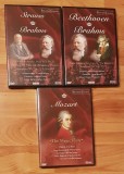Set 3 DVD-uri Silverline Classics: Strauss, Brahms, Beethoven, Mozart