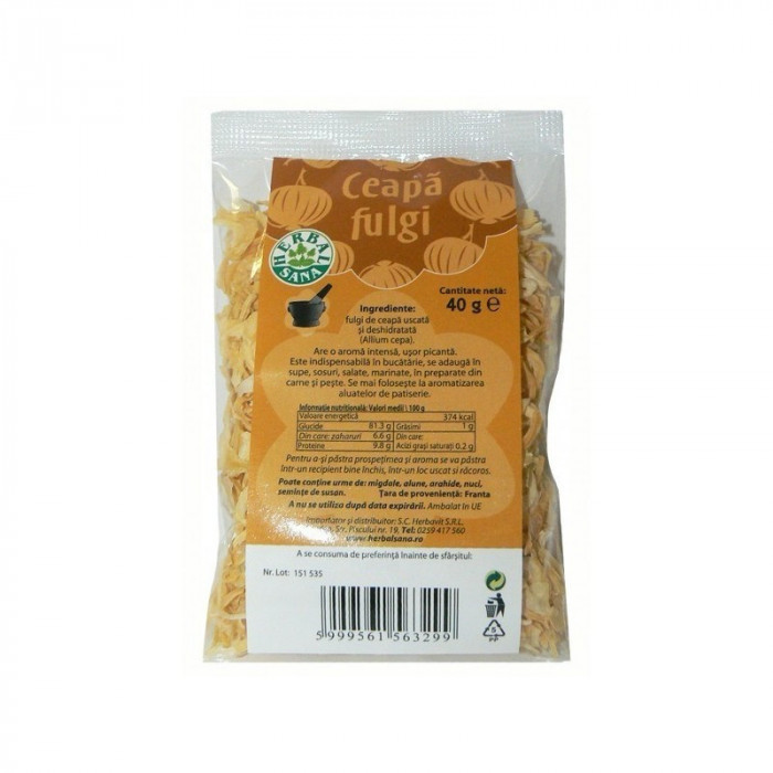 FULGI CEAPA 40GR