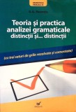 TEORIA SI PRACTICA ANALIZEI GRAMATICALE, DISTINCTII SI... DISTINCTII-G.G. NEAMTU-275949