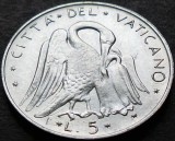 Cumpara ieftin Moneda 5 LIRE - VATICAN, anul 1977 * cod 4751 - Papa Paul VI-lea = UNC, Europa