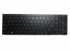 Tastatura Laptop, Lenovo, IdeaPad 500-15ISK, 500-15ACZ, 300-15ISK, 300-15IBR, 300-17ISK, iluminata, neagra, layout US