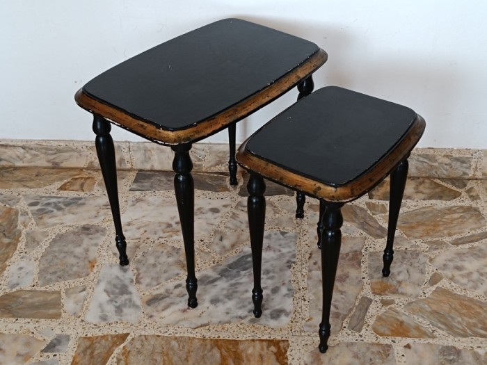 Superb Set de masute secol 19, Neoclasic Francez
