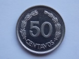 50 CENTAVOS 1963 ECUADOR-AUNC, America Centrala si de Sud