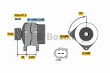 Generator / Alternator SKODA FABIA II (2006 - 2014) BOSCH 0 986 081 160