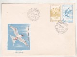 Bnk fil FDC - Uzuale - pasari acvatice - 1990 (1), Romania de la 1950, Fauna