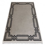 Covor AMOUR 53071A bej - Cadru, modern, elegant, 78x300 cm