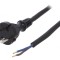 Cablu 2x1,5mm 2m Negru 16A CEE 7/17