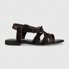Pepe Jeans sandale HAYES femei, culoarea negru, PLS90573