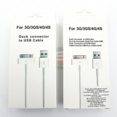 Cablu de date pentru iPhone compatibil model 3G 3Gs 4 4s