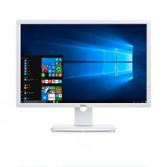 Monitor 24 inch LED IPS, DELL U2412H, Full HD, White & Silver