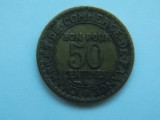 50 CENTIMES 1922 FRANTA