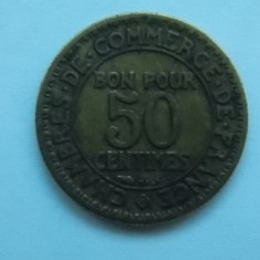 50 CENTIMES 1922 FRANTA
