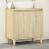 Gossi dulap de chiuveta, stejar sonoma, 58x33x60 cm, lemn prelucrat