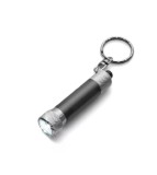 Lanterna Zelux LED metalica tip breloc, cu baterii 3xLr44