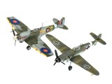 Set aeromodele Messerschmitt Bf109G-10 &amp; Spitfire Mk.V