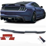 Spoiler Sportiv Spate Performanta 500 Negru Lucios potrivit pentru Ford Mustang Coupe 14-20 Performance AutoTuning