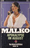 Gerard de Villiers - Malko: Apokalypse im August Vol 36 (1980) - Carte Politista Germana Brosata Buna 190 pag
