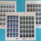 TIMBRE ROMANIA LP1426/1997 Protejarea mediului -Greenpeace- set 4 coli -MNH