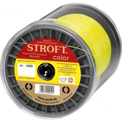 FIR STROFT COLOR YELLOW FLUO 0.22MM 4.7KG 1000M foto