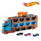 Camion Pista Hot Wheels Mattel, Lansator Dublu, Capacitate 20 Mașinuțe, Multicolor, Set 3 Bucăți Mașinuțe, Pentru Băieți 4+ Ani