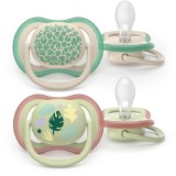 Philips Avent Ultra Air SCF087/17 6-18m suzetă Neutral 2 buc