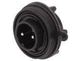 Conector Circular Soclu Tată PIN 2 Standard Buccaneer IP68