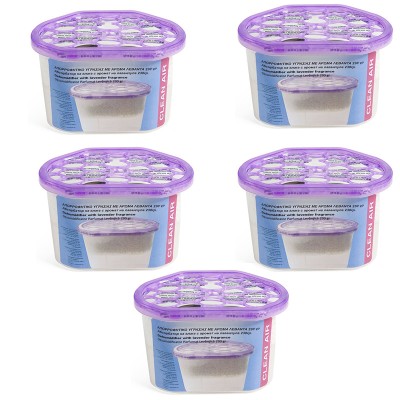 Set 5 absorbante de umiditate model lavanda, 5 x 230 grame, elimina mirosurile neplacute foto